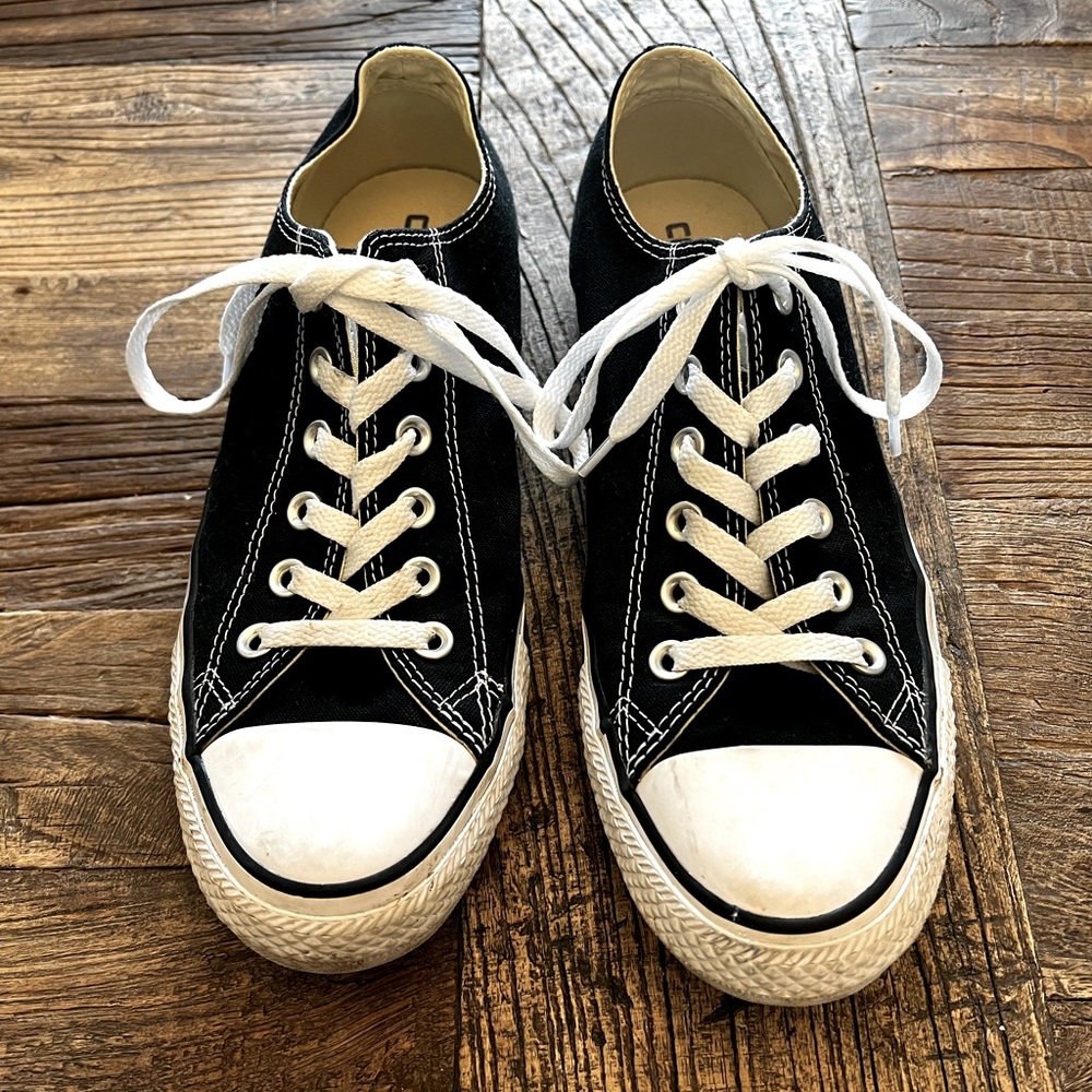 Converse Black and White Sneakers